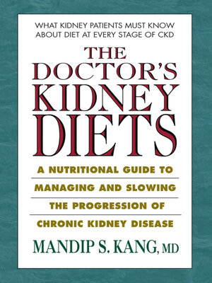 cover image of The Doctor's Kidney Diets